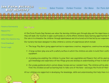 Tablet Screenshot of innfarmdaynursery.co.uk